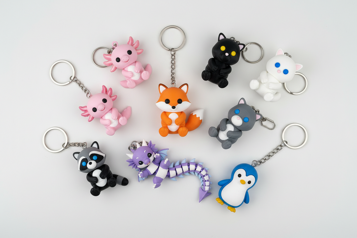 Porte-clés articulés imprimés en 3D : tout ce que vous devez savoir