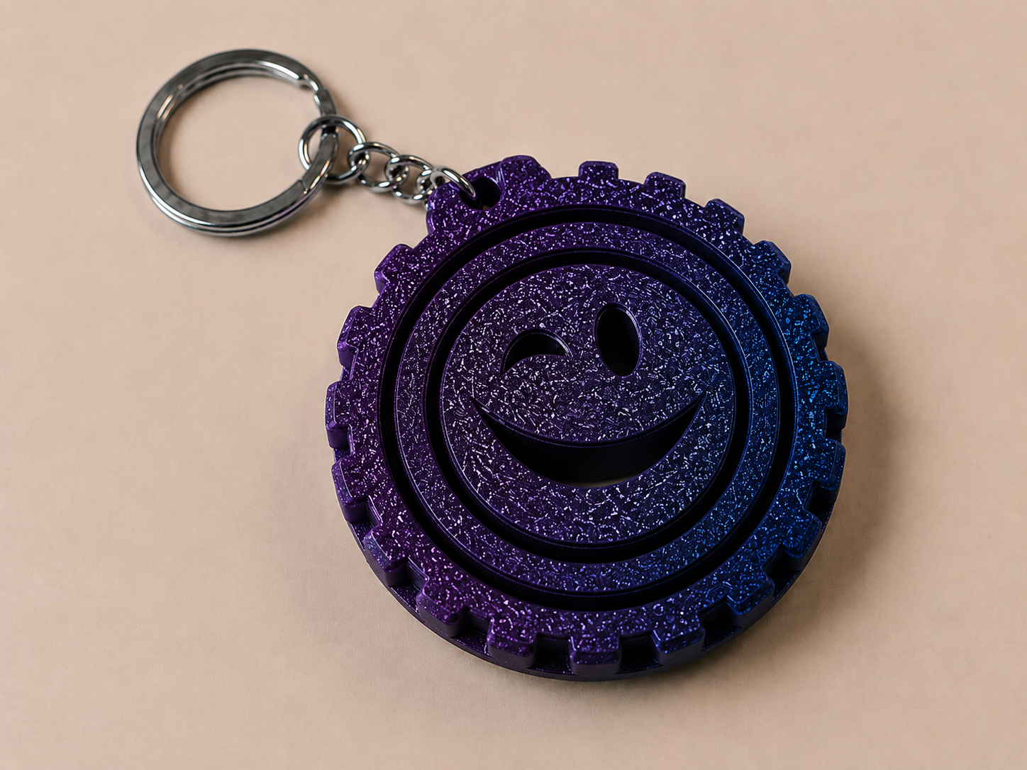 🔄 Porte-clé Gyro imprimé en 3D 🔄