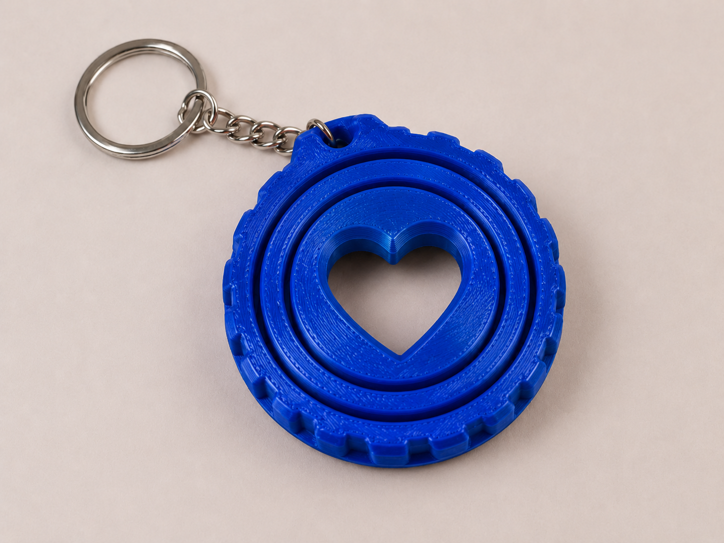 🔄 Porte-clé Gyro imprimé en 3D 🔄