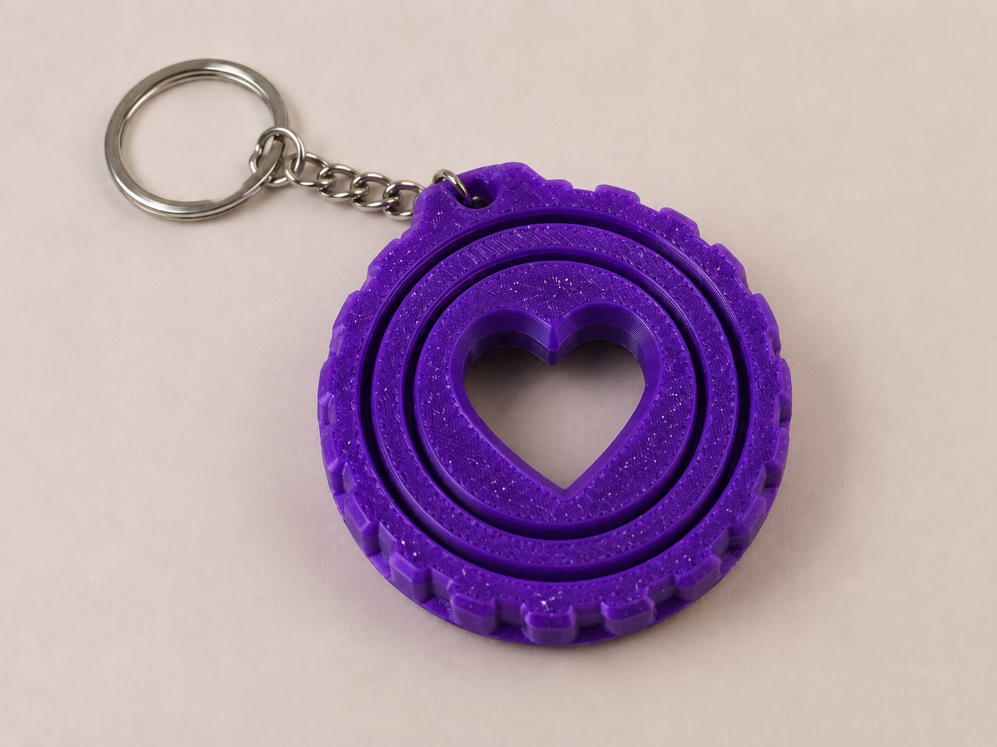🔄 Porte-clé Gyro imprimé en 3D 🔄