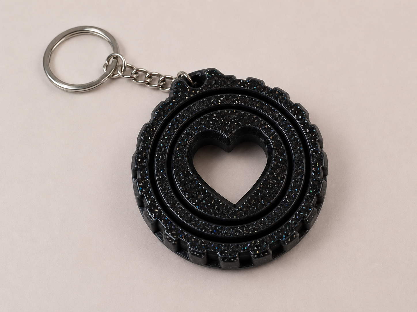 🔄 Porte-clé Gyro imprimé en 3D 🔄