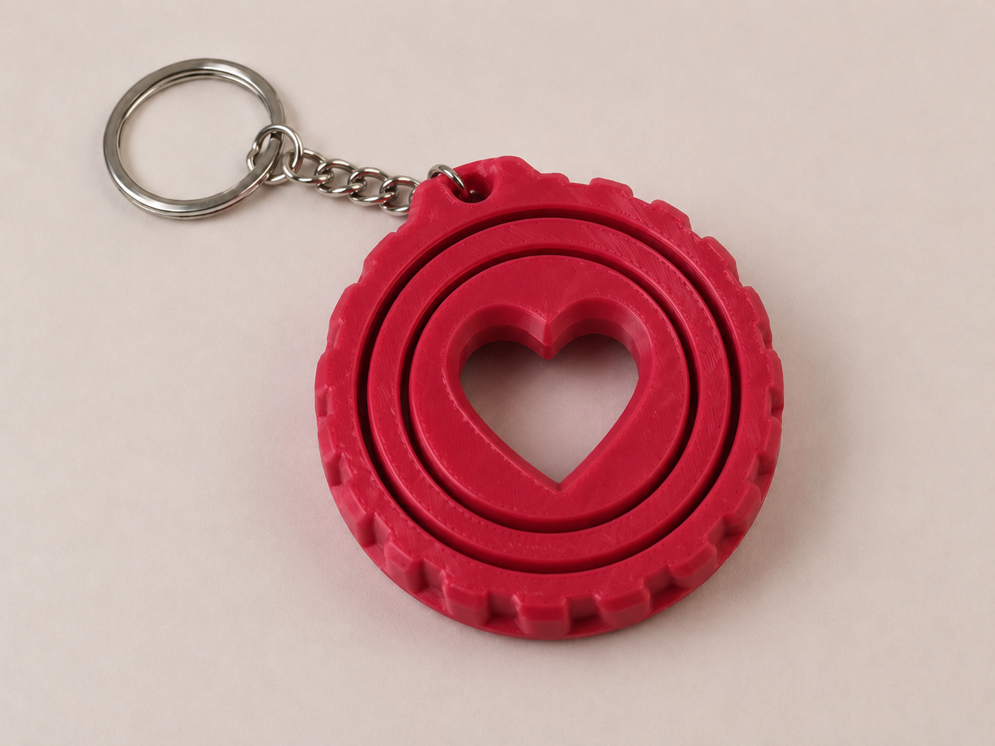 🔄 Porte-clé Gyro imprimé en 3D 🔄