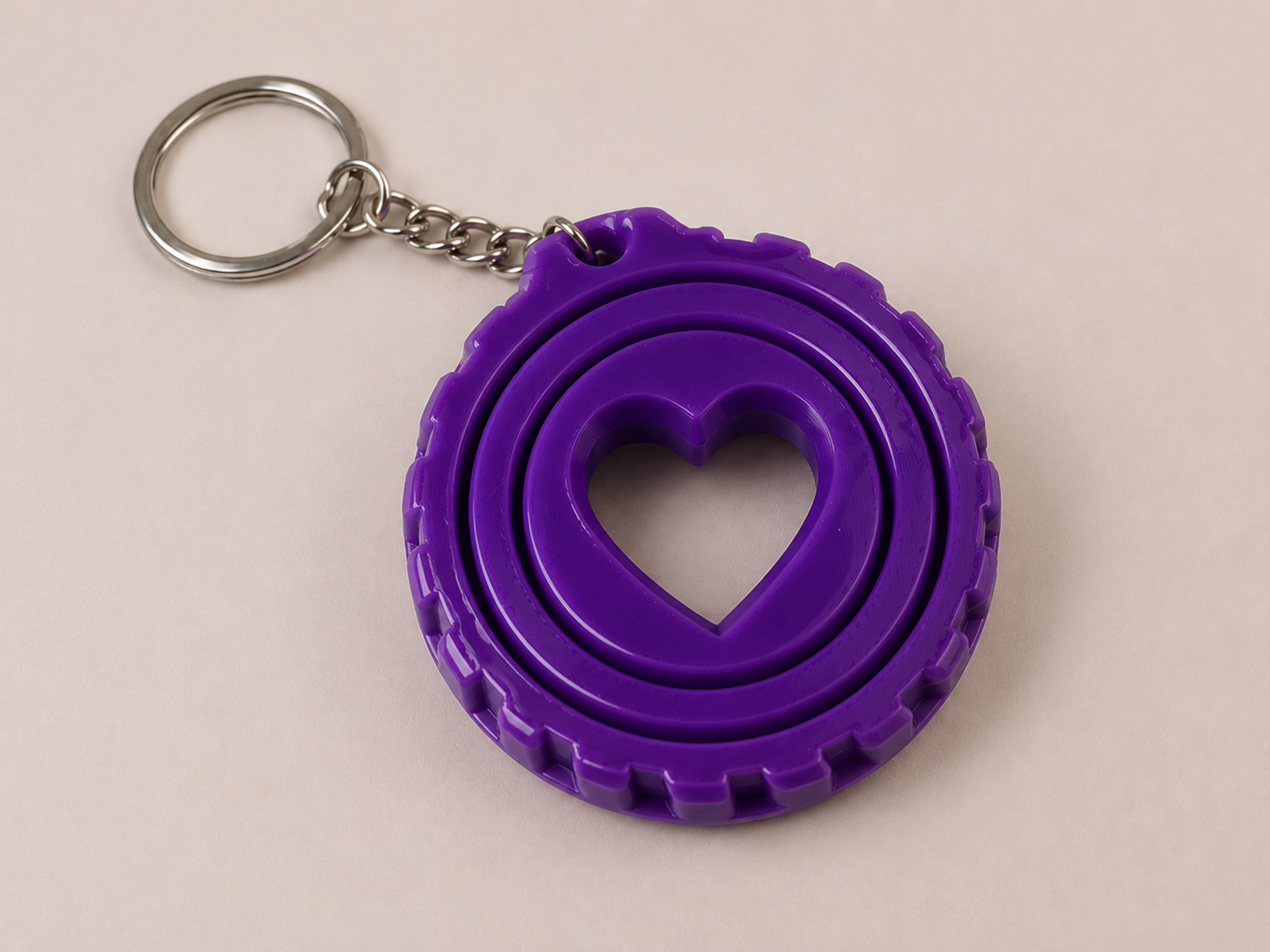 🔄 Porte-clé Gyro imprimé en 3D 🔄