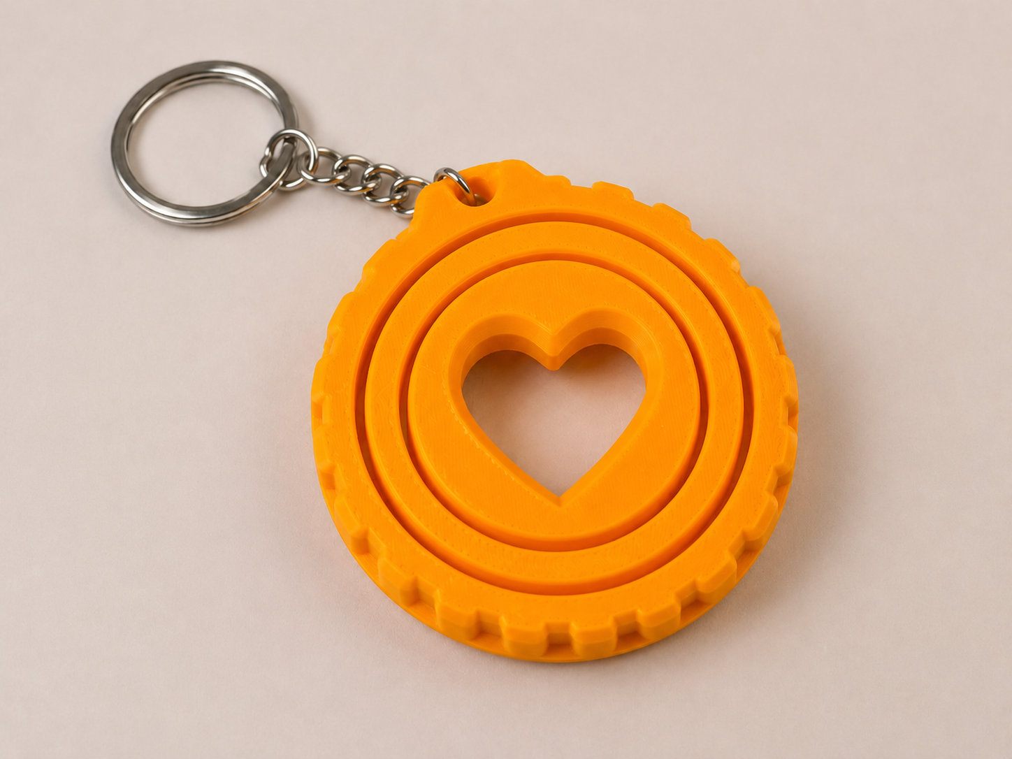 🔄 Porte-clé Gyro imprimé en 3D 🔄