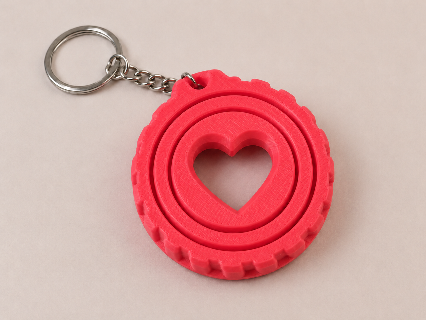 🔄 Porte-clé Gyro imprimé en 3D 🔄