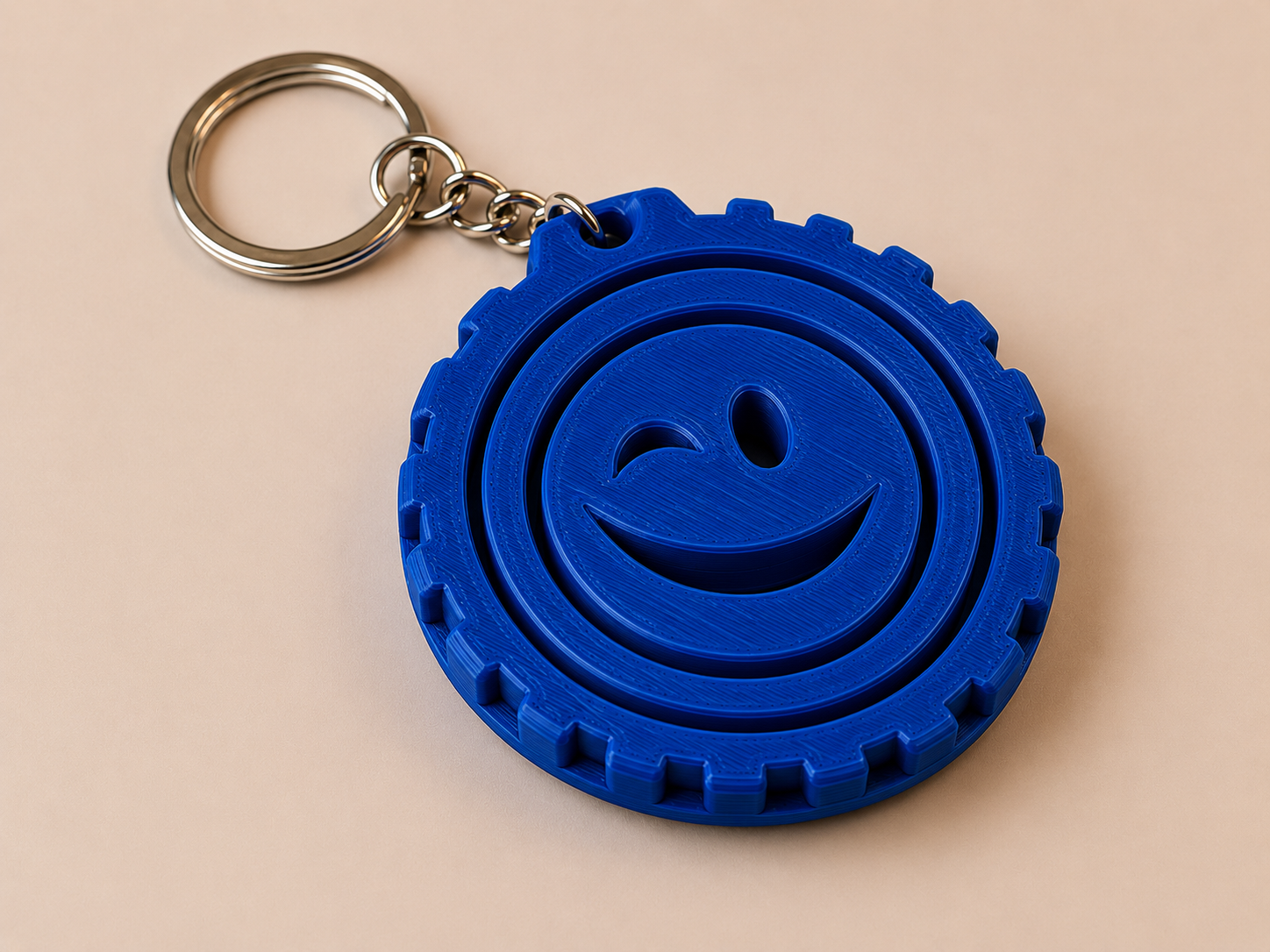 🔄 Porte-clé Gyro imprimé en 3D 🔄