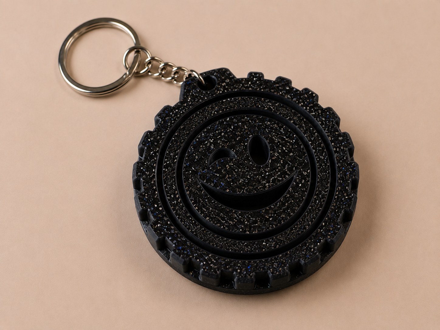 🔄 Porte-clé Gyro imprimé en 3D 🔄