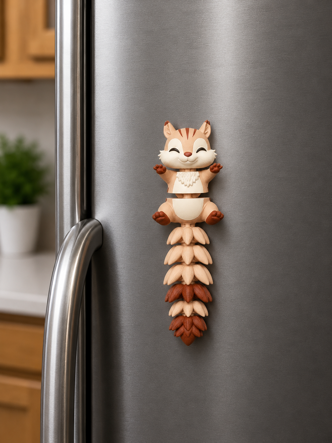 🧲 Aimant à frigo Flexi Friends – Tamia Kawaii Articulé