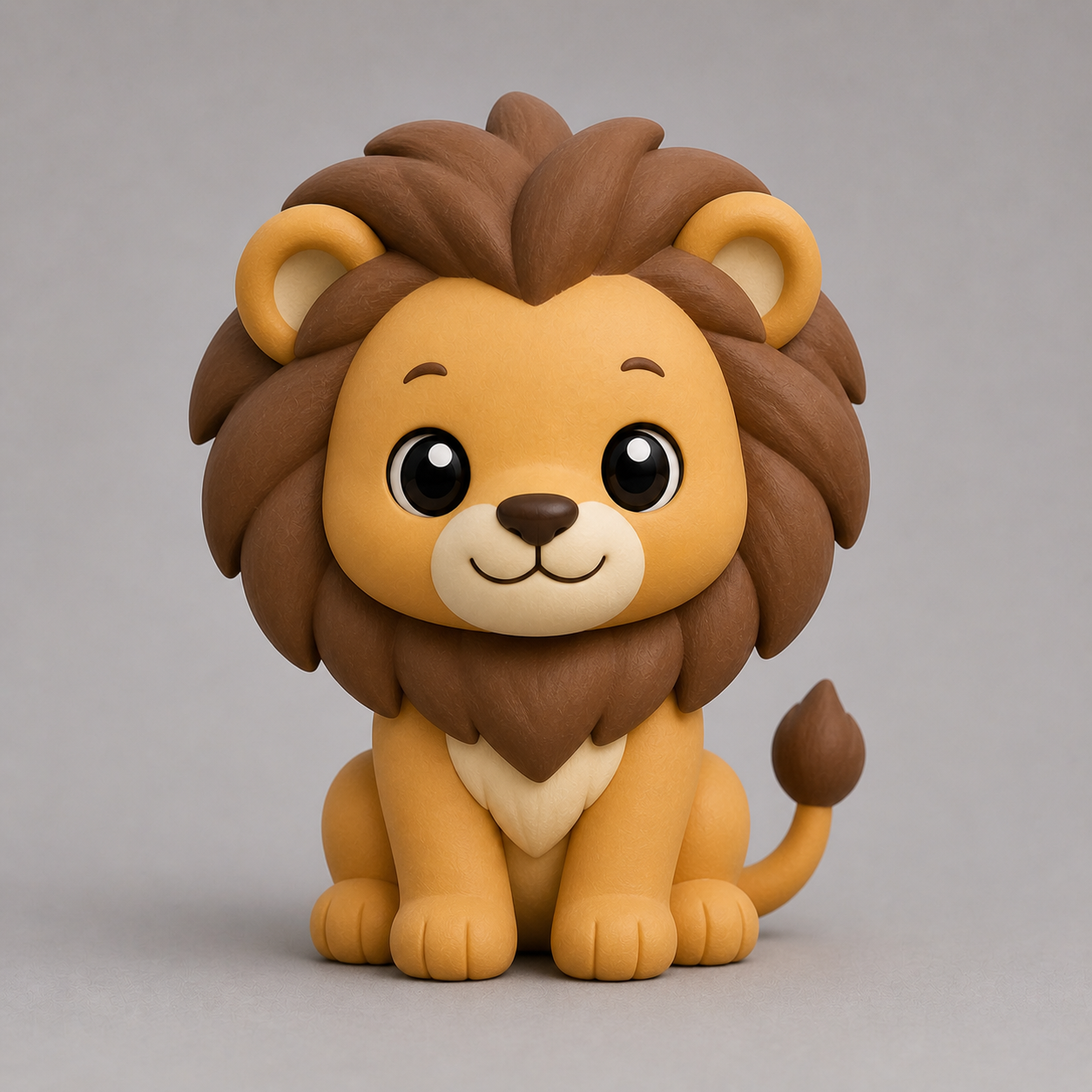 ✨ Lion Kawaii imprimé en 3D ✨