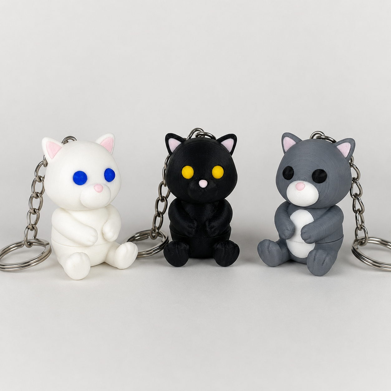Porte clé chat