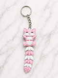 🐱 Porte-clé Chat articulé – Impression 3D