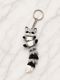 🦝 Porte-clé Raton laveur articulé – Impression 3D