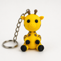 Porte clé girafe