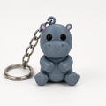 Porte clé hippopotame