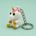 Porte clé licorne