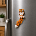 🧲 Aimant à frigo Flexi Friends – Tigre Kawaii Articulé